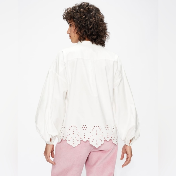 SOLD Ted Baker London Women's Eyelet Blouse - Picture 5 of 7